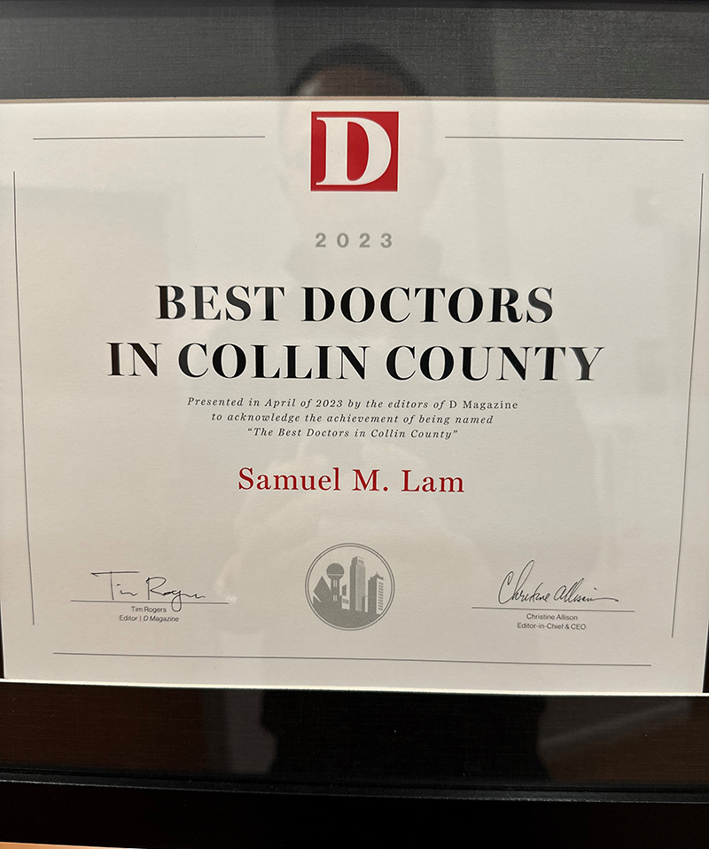 Best Doctors in Collin County Dr. Lam