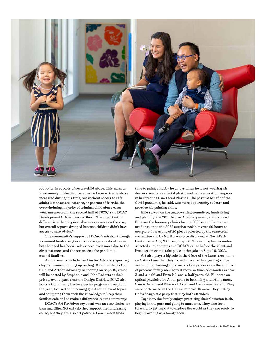 Stroll Magazine: Sam and Ellie Lam - August 2022